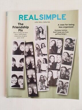 Real Simple Magazine August / September, 2026 - The Frienship Fix
